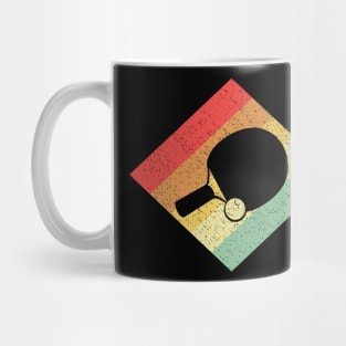 Retro Vintage 80s Table Tennis Gift For Table Tennis Players Mug